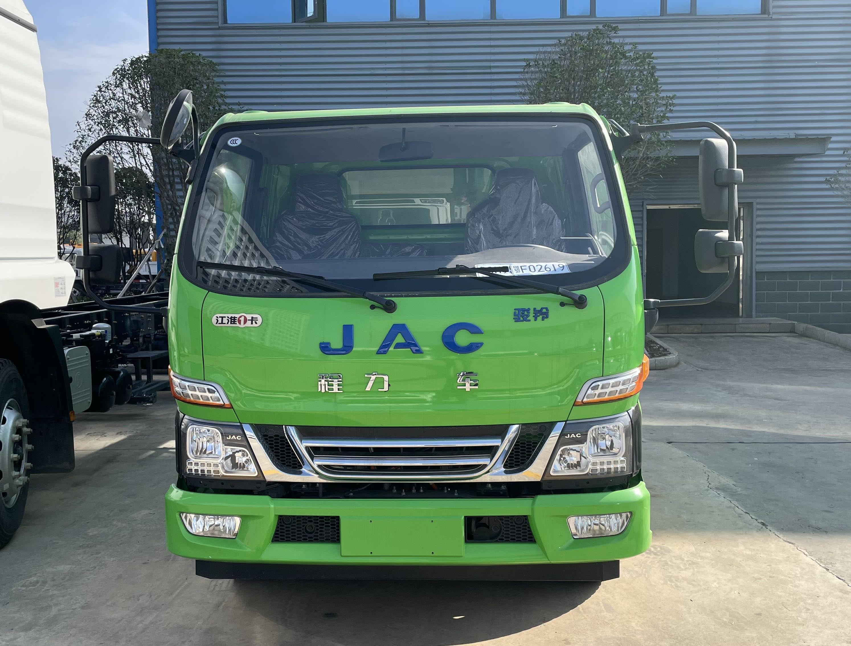 江淮駿鈴純電動廂式垃圾運(yùn)輸車圖片2