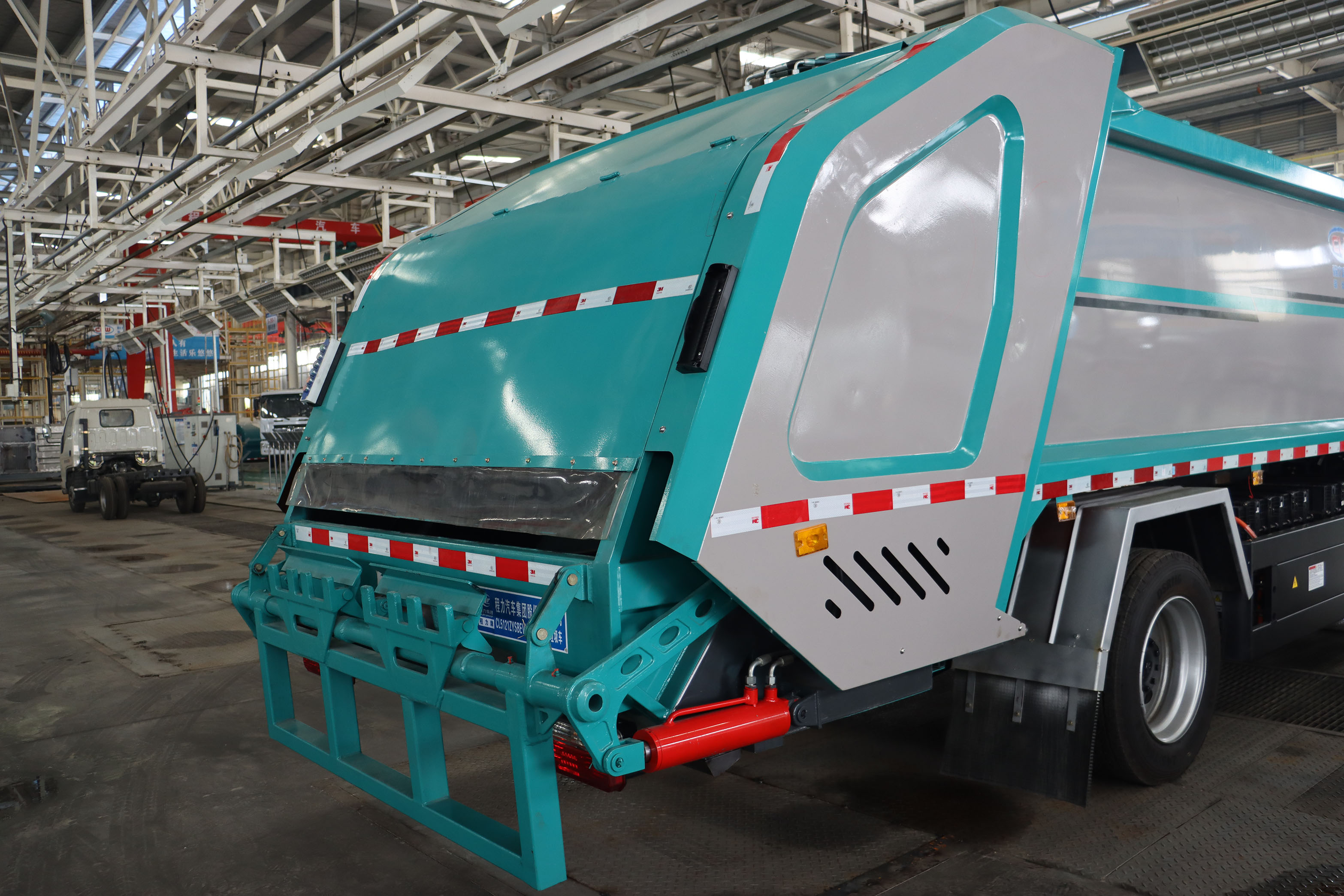 8方比亞迪T7B純電動壓縮垃圾車圖片5