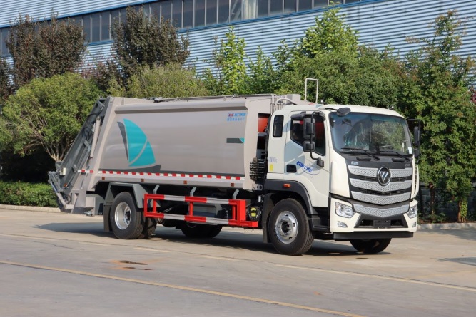 福田歐曼行星14-18方壓縮垃圾車新款